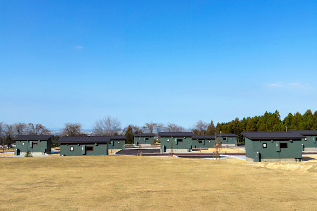 ユニットキャンプサイトの全体