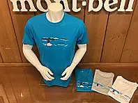 モンベル岡山県エリアの限定Tシャツの画像